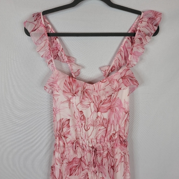 Gal Meets Glam Cheryl Ruffled Maxi Dress NWT - Picture 7 of 10